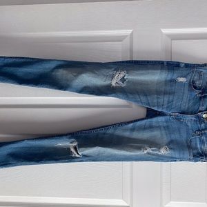 Hollister ripped jeans